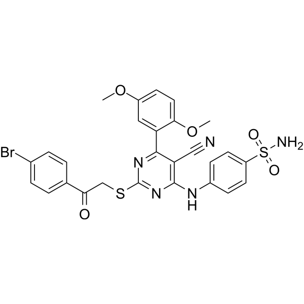 Carbonic anhydrase inhibitor 12 2883451-38-3